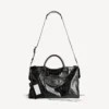 Damen-Tasche „Le City“ in Schwarz, mittelgroß