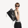 Damen-Tasche „Le City“ in Schwarz, mittelgroß