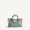 Damen-Tasche „Le City“ klein in Blaugrau Damen-Tasche „Le City“ klein in Blaugrau