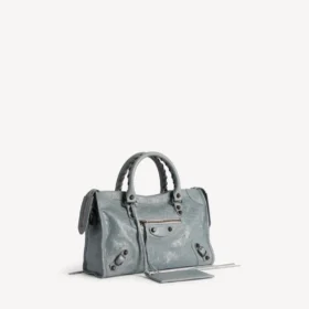 Damen-Tasche „Le City“ klein in Blaugrau