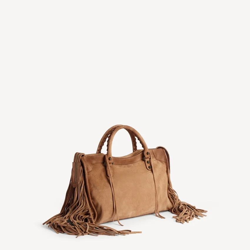 Damen-Tasche „Le City“ klein in Camel Damen-Tasche „Le City“ klein in Camel