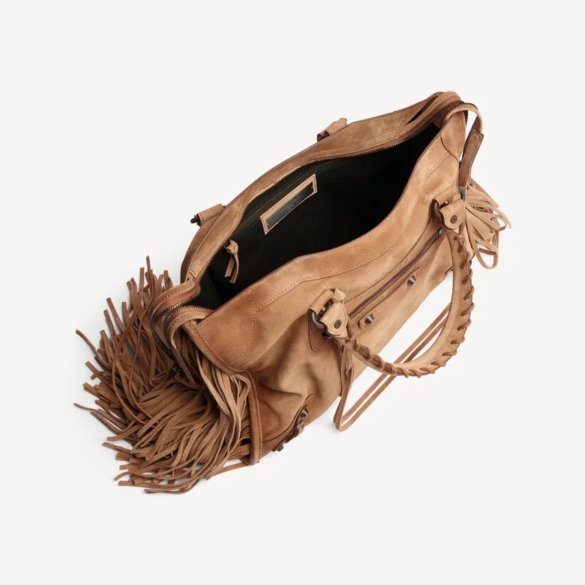 Damen-Tasche „Le City“ klein in Camel Damen-Tasche „Le City“ klein in Camel