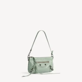 Damen-Tasche „Le City“ mit Riemen in Heritage-Grün