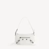 Damen-Tasche „Le City“ mit Riemen in Optikweiß Damen-Tasche „Le City“ mit Riemen in Optikweiß