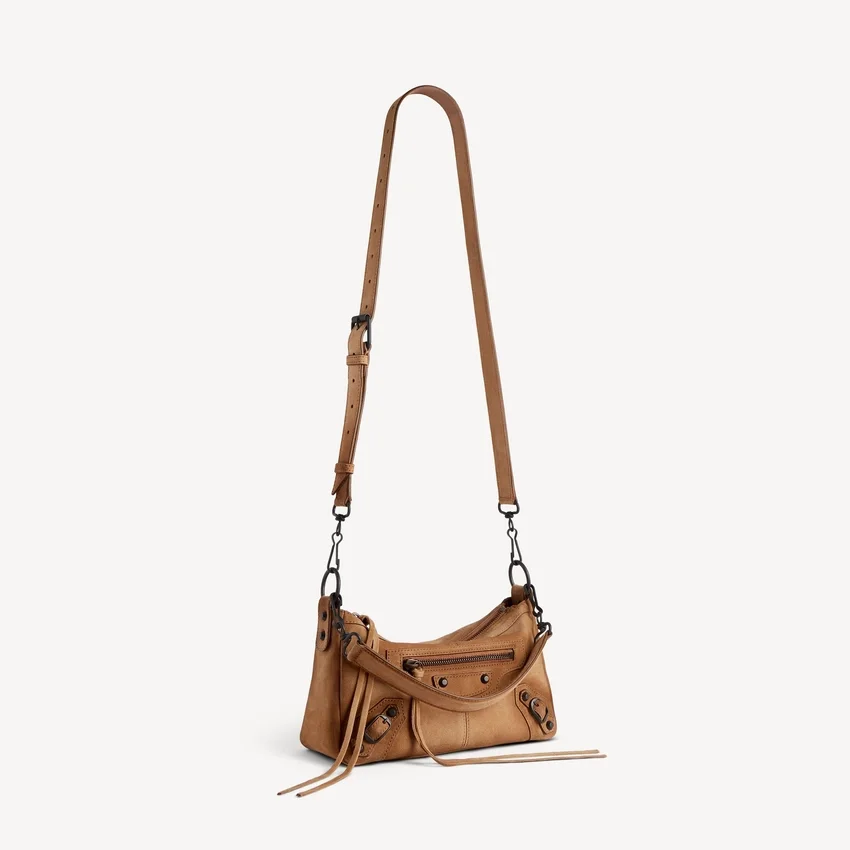 Damen-Tasche „Le City Moto Mini“ in Camel Damen-Tasche „Le City Moto Mini“ in Camel