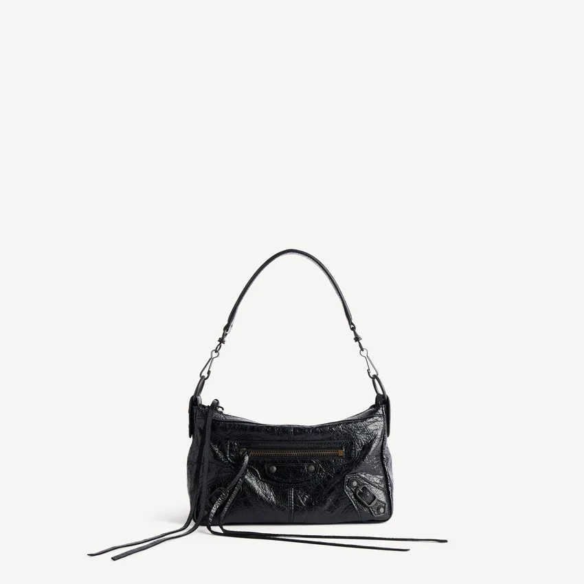Damen-Tasche „Le City Moto Mini“ in Schwarz Damen-Tasche „Le City Moto Mini“ in Schwarz