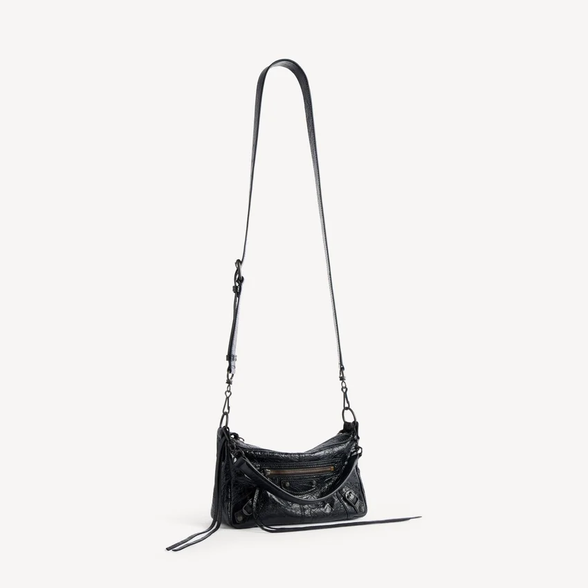 Damen-Tasche „Le City Moto Mini“ in Schwarz Damen-Tasche „Le City Moto Mini“ in Schwarz