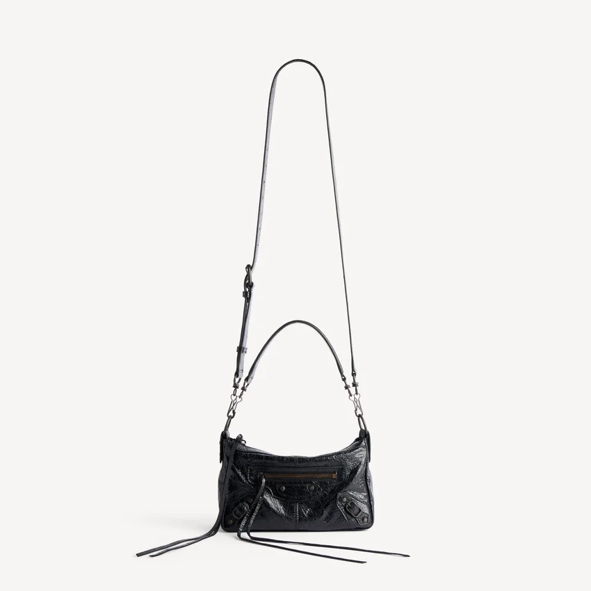 Damen-Tasche „Le City Moto Mini“ in Schwarz Damen-Tasche „Le City Moto Mini“ in Schwarz