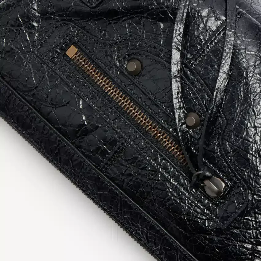 Damen-Tasche „Le City Moto Mini“ in Schwarz Damen-Tasche „Le City Moto Mini“ in Schwarz