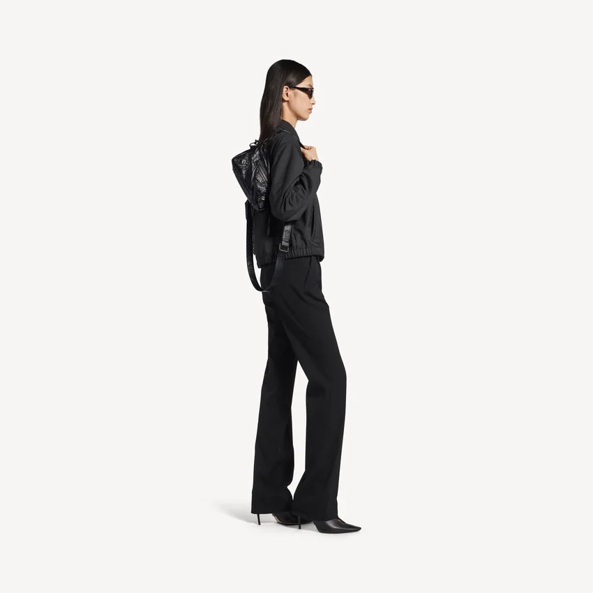 Damen-Tasche „Le City Moto Mini“ in Schwarz Damen-Tasche „Le City Moto Mini“ in Schwarz
