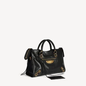 Damen-Tasche „Le City Uptown“ in Schwarz, mittelgroß Damen-Tasche „Le City Uptown“ in Schwarz, mittelgroß