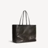 Damen-Tasche „Select“, groß, in Schwarz/Orange