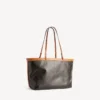 Damen-Tasche „Select“ in Mittelgröße, schwarz/rot