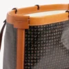 Damen-Tasche „Select“ in Mittelgröße, schwarz/rot