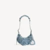 Damen-Umhängetasche „Le Cagole“ XS in Blau Damen-Umhängetasche „Le Cagole“ XS in Blau