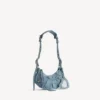 Damen-Umhängetasche „Le Cagole“ XS in Blau Damen-Umhängetasche „Le Cagole“ XS in Blau