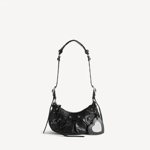 Damen-Umhängetasche „Le Cagole“ XS in Schwarz Damen-Umhängetasche „Le Cagole“ XS in Schwarz