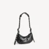 Damen-Umhängetasche „Le Cagole“ XS in Schwarz Damen-Umhängetasche „Le Cagole“ XS in Schwarz