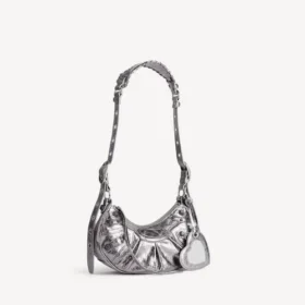 Damen-Umhängetasche „Le Cagole“ XS in Silber
