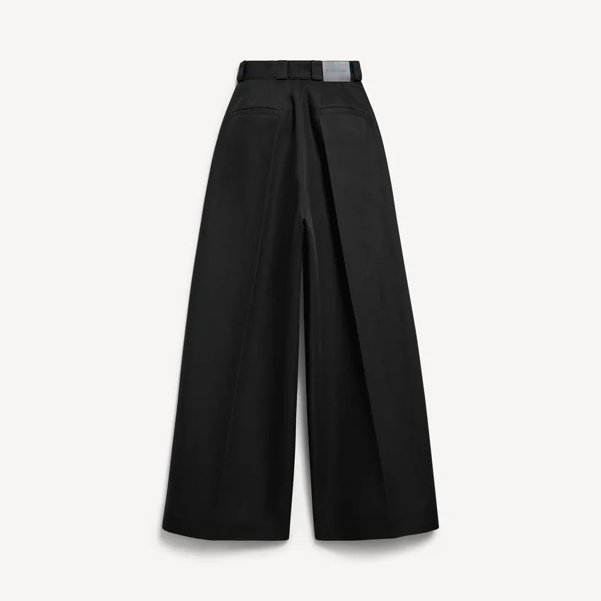 Damenhose mit hoher Taille in Schwarz Damenhose mit hoher Taille in Schwarz