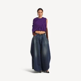 Damenhose „Tulipe“ in Dark Ocean