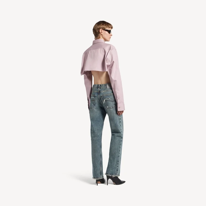 Damenjeans in Regular-Fit in Dirty-Vintage-Blau Damenjeans in Regular-Fit in Dirty-Vintage-Blau