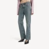 Damenjeans in Regular-Fit in Dirty-Vintage-Blau Damenjeans in Regular-Fit in Dirty-Vintage-Blau