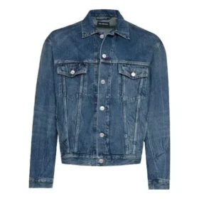 Denim-Jacke in Large-Passform „Blue“ 643398TJW214254