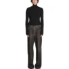 Denim-Trompe-L’œil-Hose „Black“ 751503TOL991000