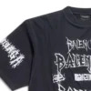 Diy Metal T-Shirt „Black White“ 641675TPVO31569