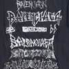 Diy Metal T-Shirt „Black White“ 641675TPVO31569