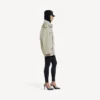 Doppelreihiger Damen-Trenchcoat in Hellbeige