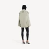 Doppelreihiger Damen-Trenchcoat in Hellbeige