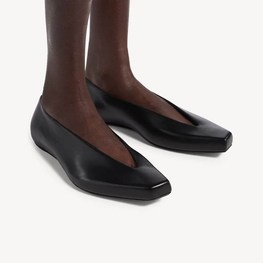 Duchesse-Ballerinas für Damen in Schwarz Duchesse-Ballerinas für Damen in Schwarz
