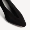 Duchesse-Pumps für Damen in Schwarz