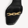 Duchesse-Sandalen für Damen in Schwarz Duchesse-Sandalen für Damen in Schwarz