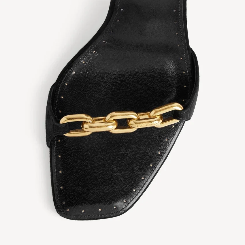 Duchesse-Sandalen für Damen in Schwarz Duchesse-Sandalen für Damen in Schwarz
