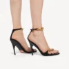 Duchesse-Sandalen für Damen in Schwarz Duchesse-Sandalen für Damen in Schwarz