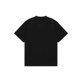 Einfarbiges T-Shirt „Schwarz“ 651795TAV041000