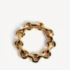 Eisa-Ketten-Choker für Damen in glänzendem Gold Eisa-Ketten-Choker für Damen in glänzendem Gold