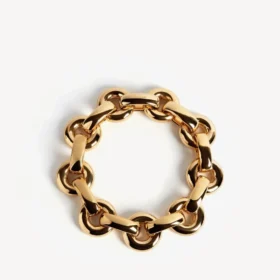 Eisa-Ketten-Choker für Damen in glänzendem Gold Eisa-Ketten-Choker für Damen in glänzendem Gold