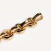 Eisa-Ketten-Choker für Damen in glänzendem Gold Eisa-Ketten-Choker für Damen in glänzendem Gold