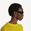 Eisa XS-Ohrringe für Damen in glänzendem Gold Eisa XS-Ohrringe für Damen in glänzendem Gold