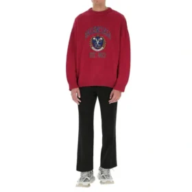 Est. 1917 College-Logo-Pullover mit Rundhalsausschnitt „Red“ 675267T32176164
