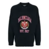 Est. 1917 College-Logo-Pullover mit Rundhalsausschnitt „Schwarz“ 675267T32178065