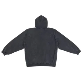 Est. 1917 Hoodie mit College-Logo-Print „Washed Black“ 697879TMV991000