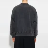 Est. 1917 Sweatshirt mit Rundhalsausschnitt und College-Logo-Print „Washed Black“ 697869TMV991000