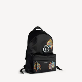 Explorer-Rucksack für Herren in Schwarz/Mehrfarbig