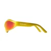 Fennec Oval Sonnenbrille „Yellow Red“ 768054T00077037