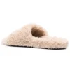 Furry-Pantoletten „Beige“ 654747W2DO19796